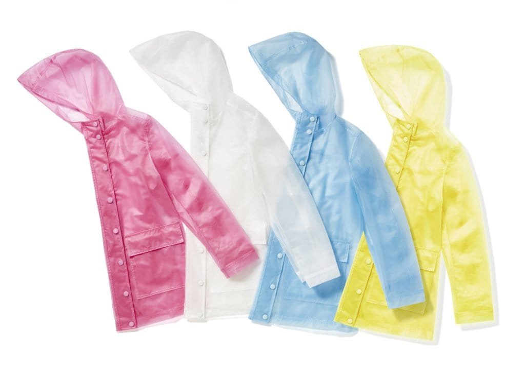 capas de chuva da Benetton