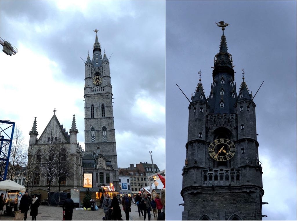 Belfry Gent na Bélgica