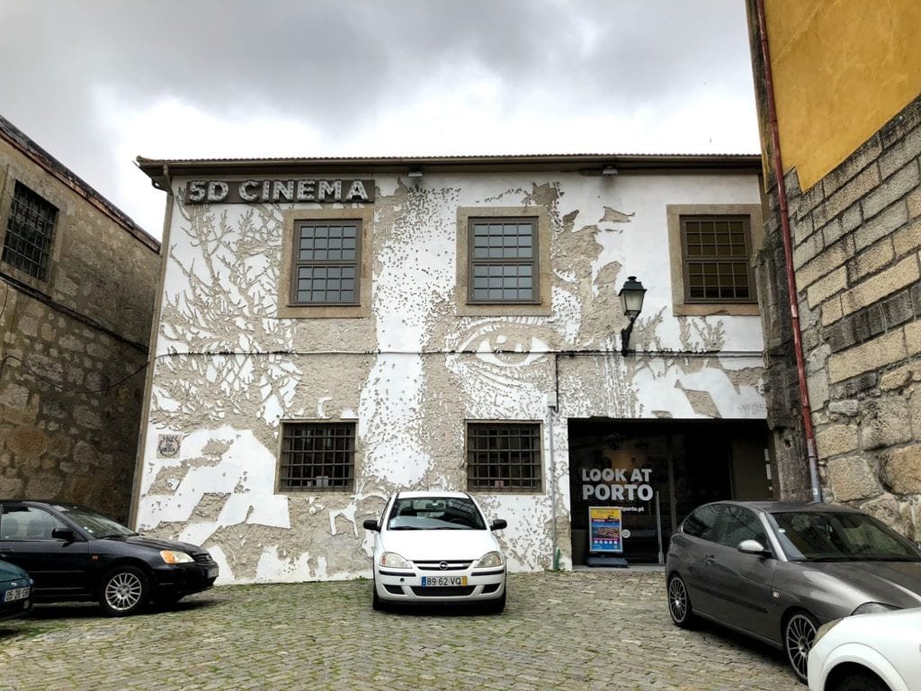 Vhils no Look at Porto, Portugal