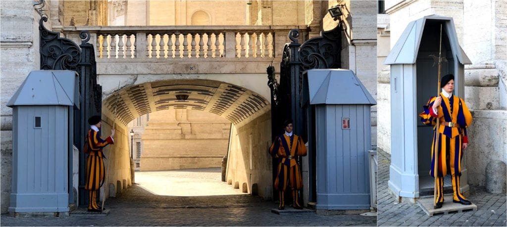 Guarda Suíça no Vaticano, Roma