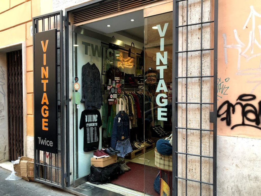 Compras em Roma: Vintage Shops