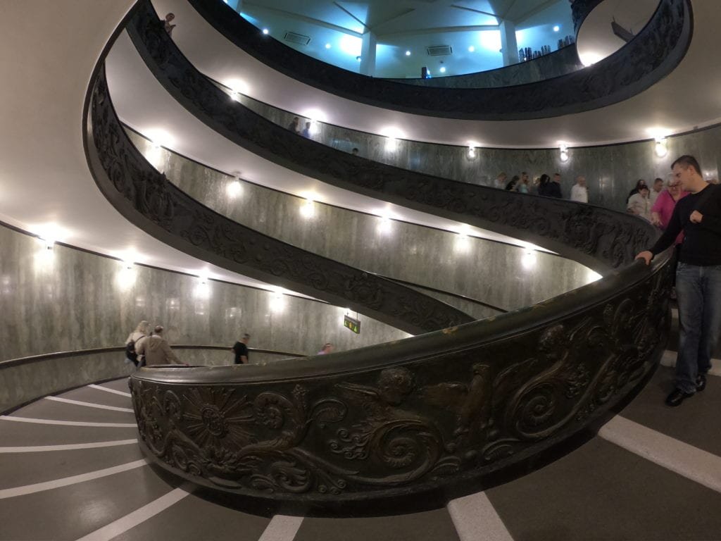 Escada dos Museus do Vaticano