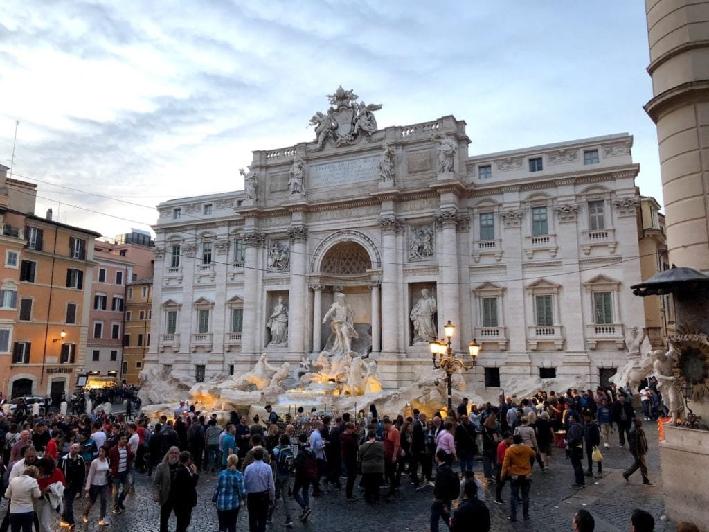 Fontana di Trevi, Roma, Itália