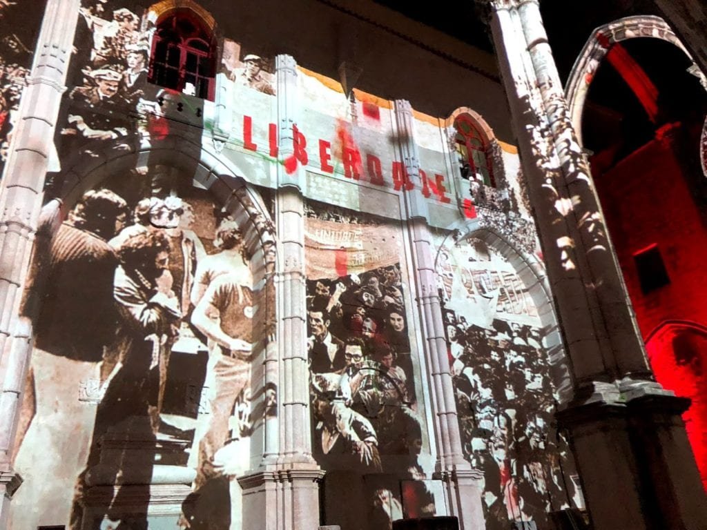 Video Mapping em Lisboa: Lisbon Under Stars