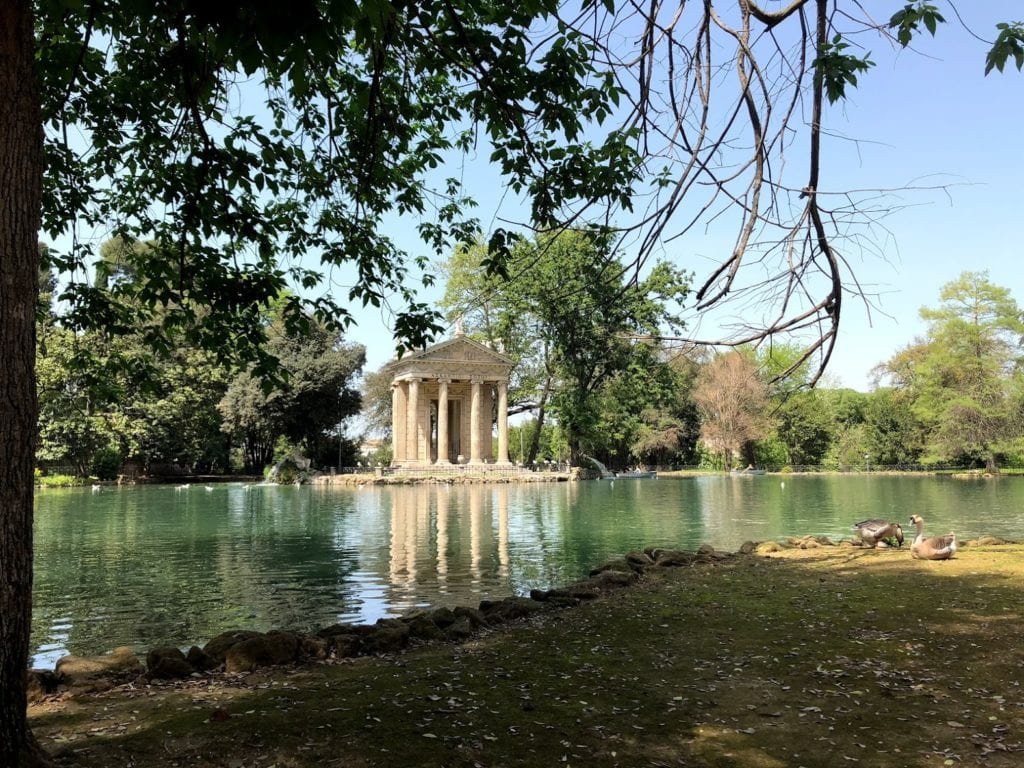Villa Borghese em Roma