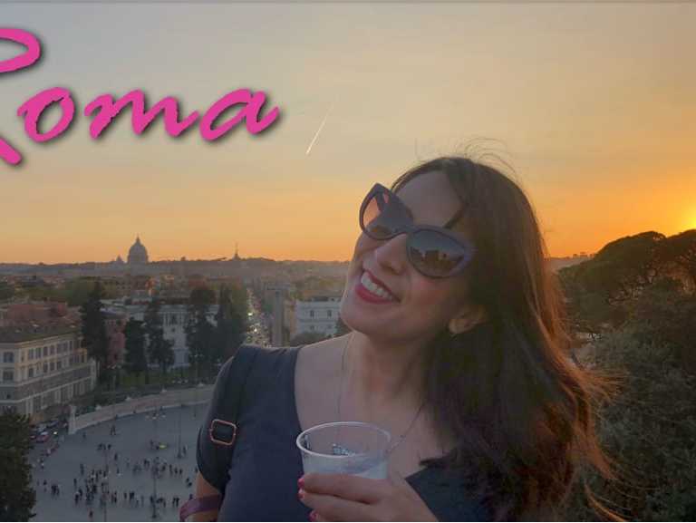 O melhor por do sol em Roma: Villa Borghese!