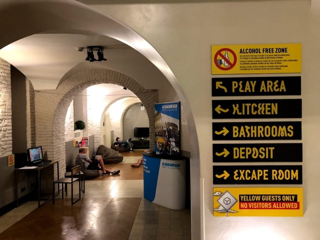 The Yellow Hostel, Roma, Itália