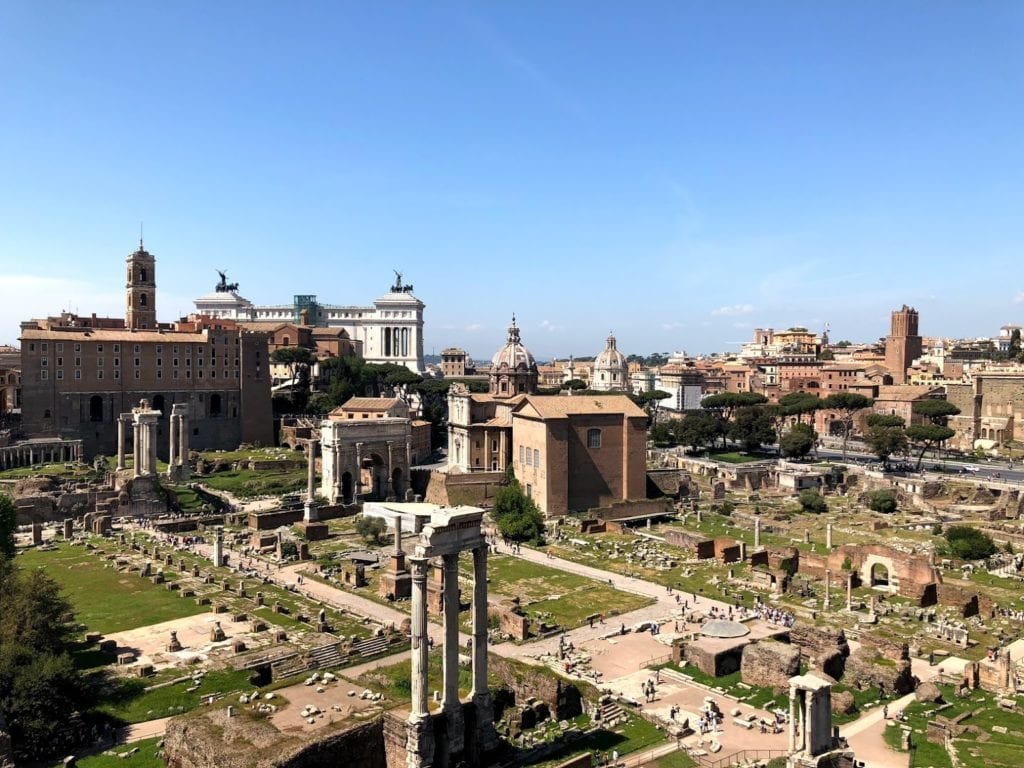 Fórum Romano e Monte Palatino, Roma, Itália