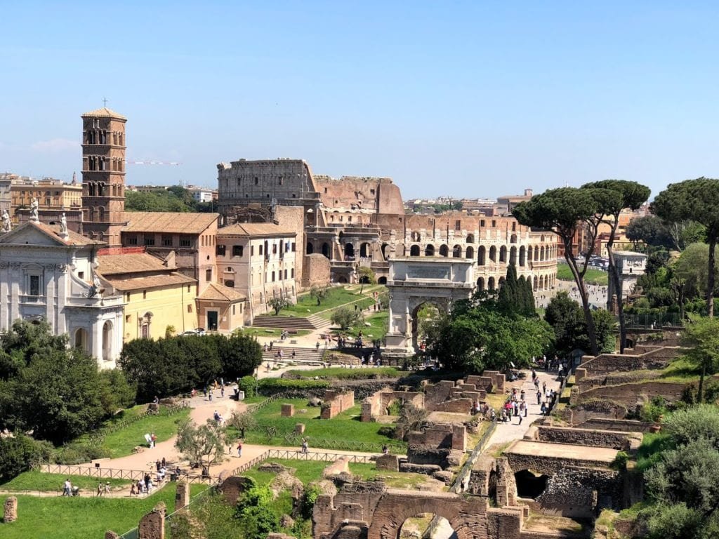 Fórum Romano e Monte Palatino, Roma, Itália
