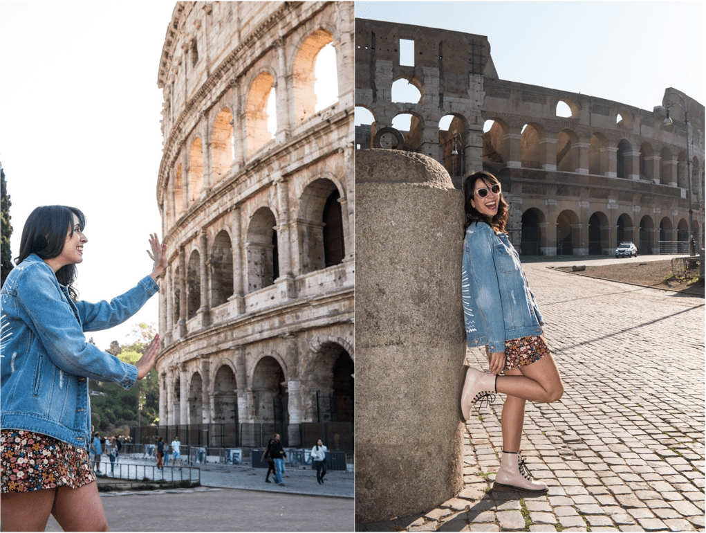 Ensaio Fotográfico no Coliseu, Roma