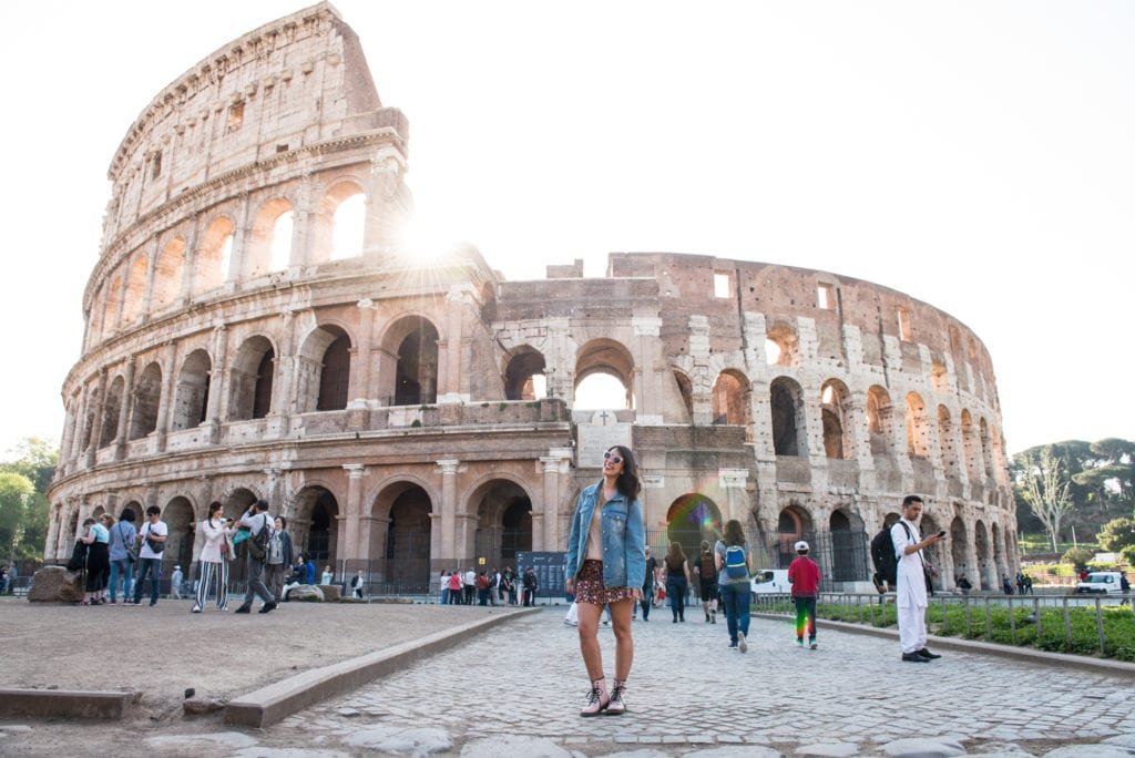 Ensaio Fotográfico em Roma, Itália - Coliseu