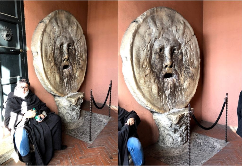 La Bocca della Verità, Roma Itália