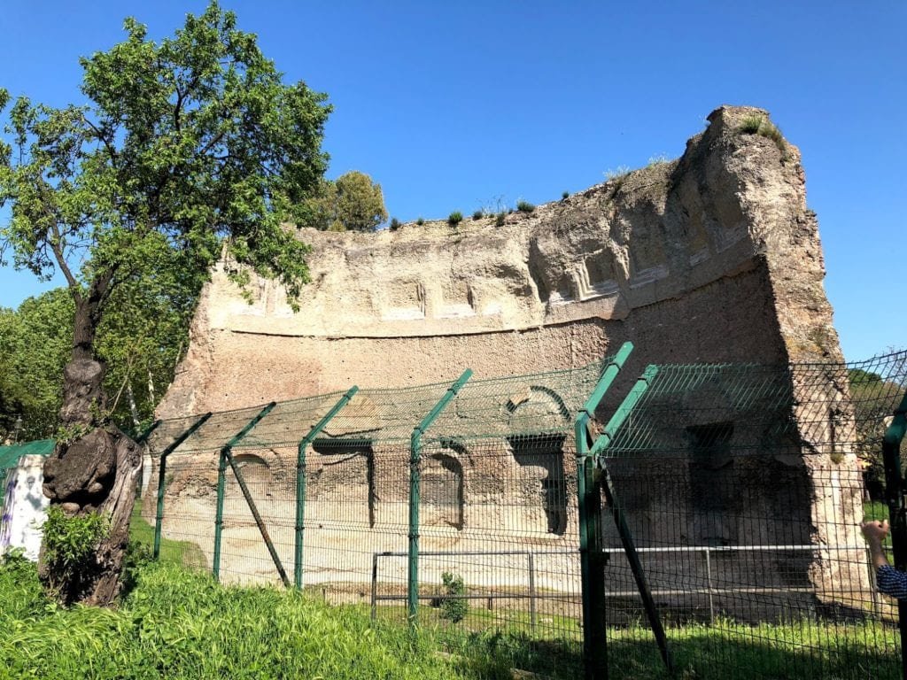 Termas de Trajano, em Roma, Itália