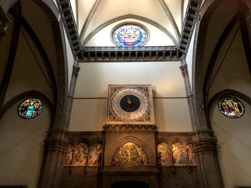 Dentro do Duomo de Florença, Itália