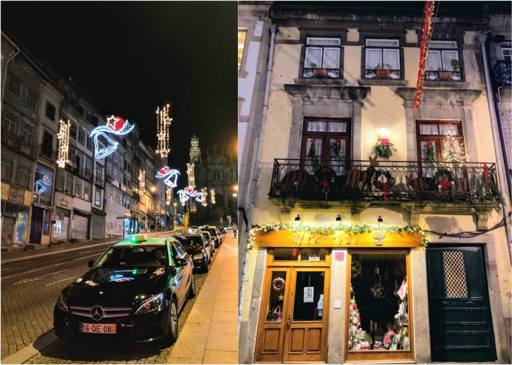 Luzes de Natal no Porto, Portugal