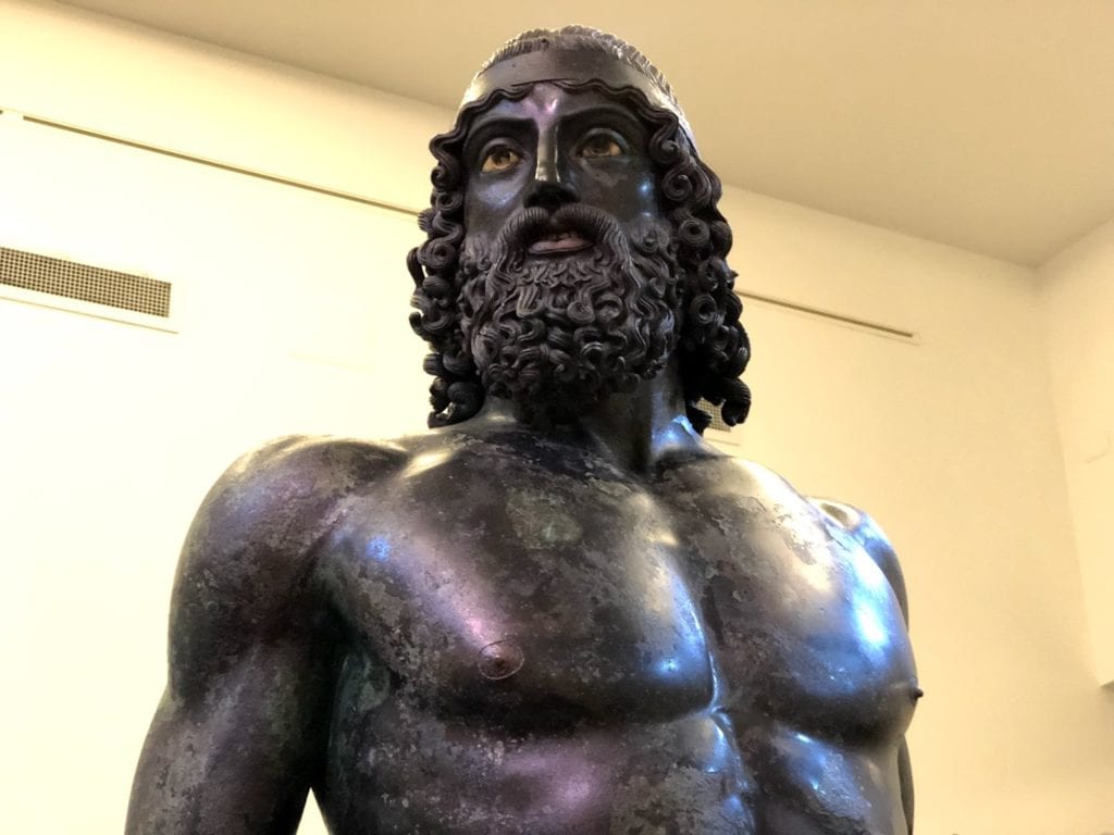Bronze di Riace, Reggio Calabria, Itália