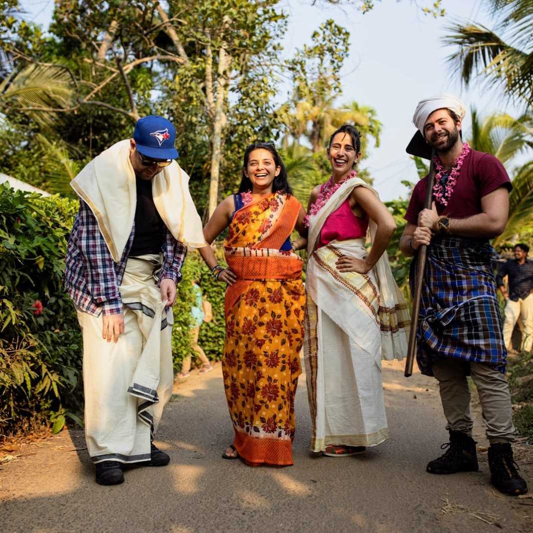 roupas típicas, Kerala, Índia