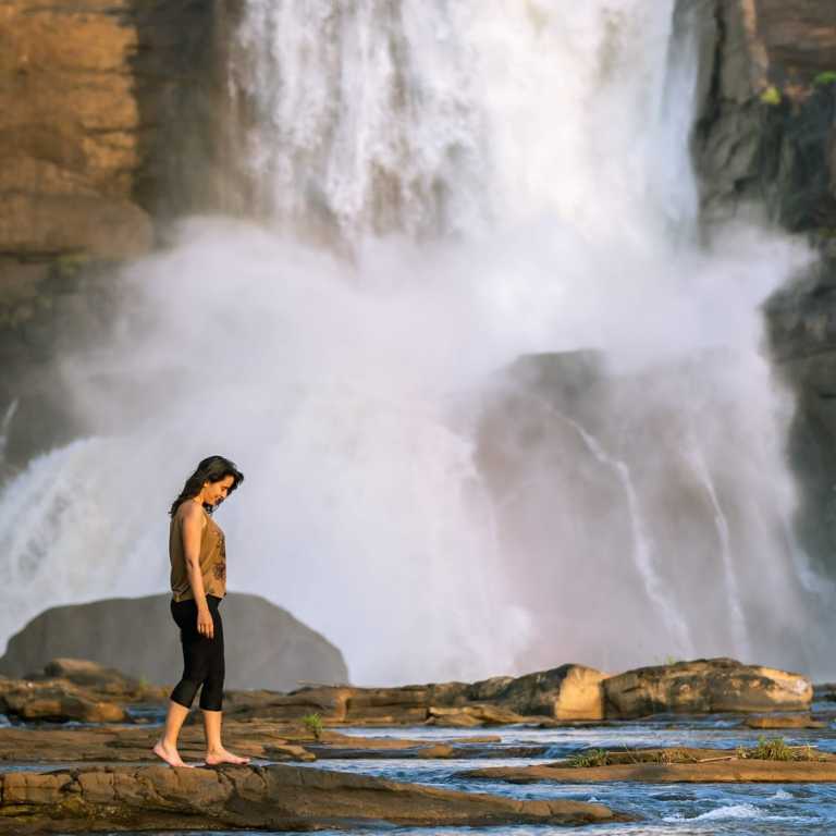 Cachoeira na Índia!