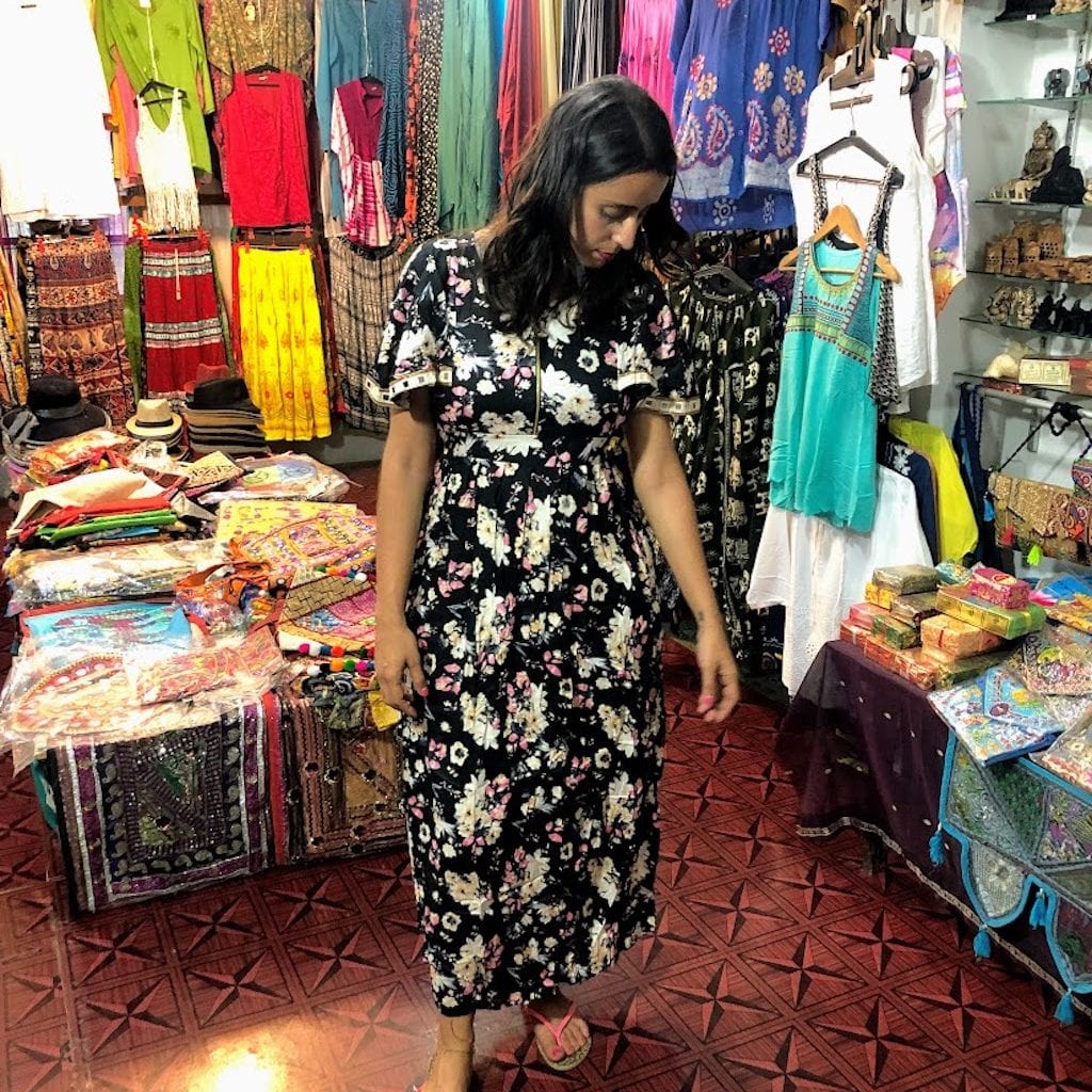 Comprar roupa na Índia