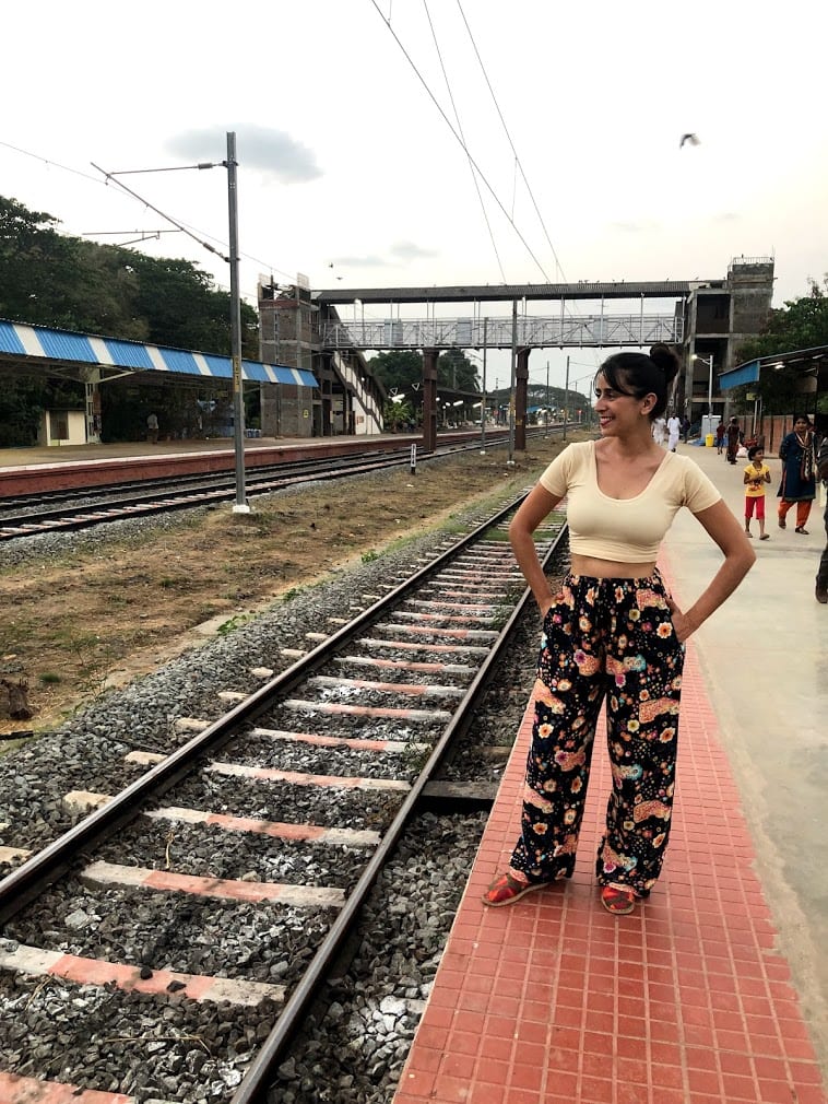 Viajando de trem pela Índia