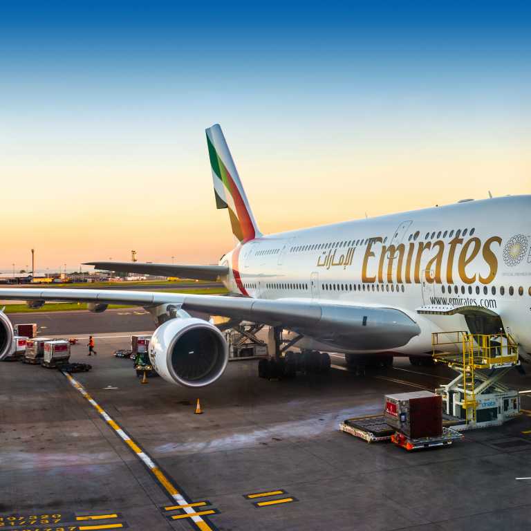 Como é voar de Emirates?
