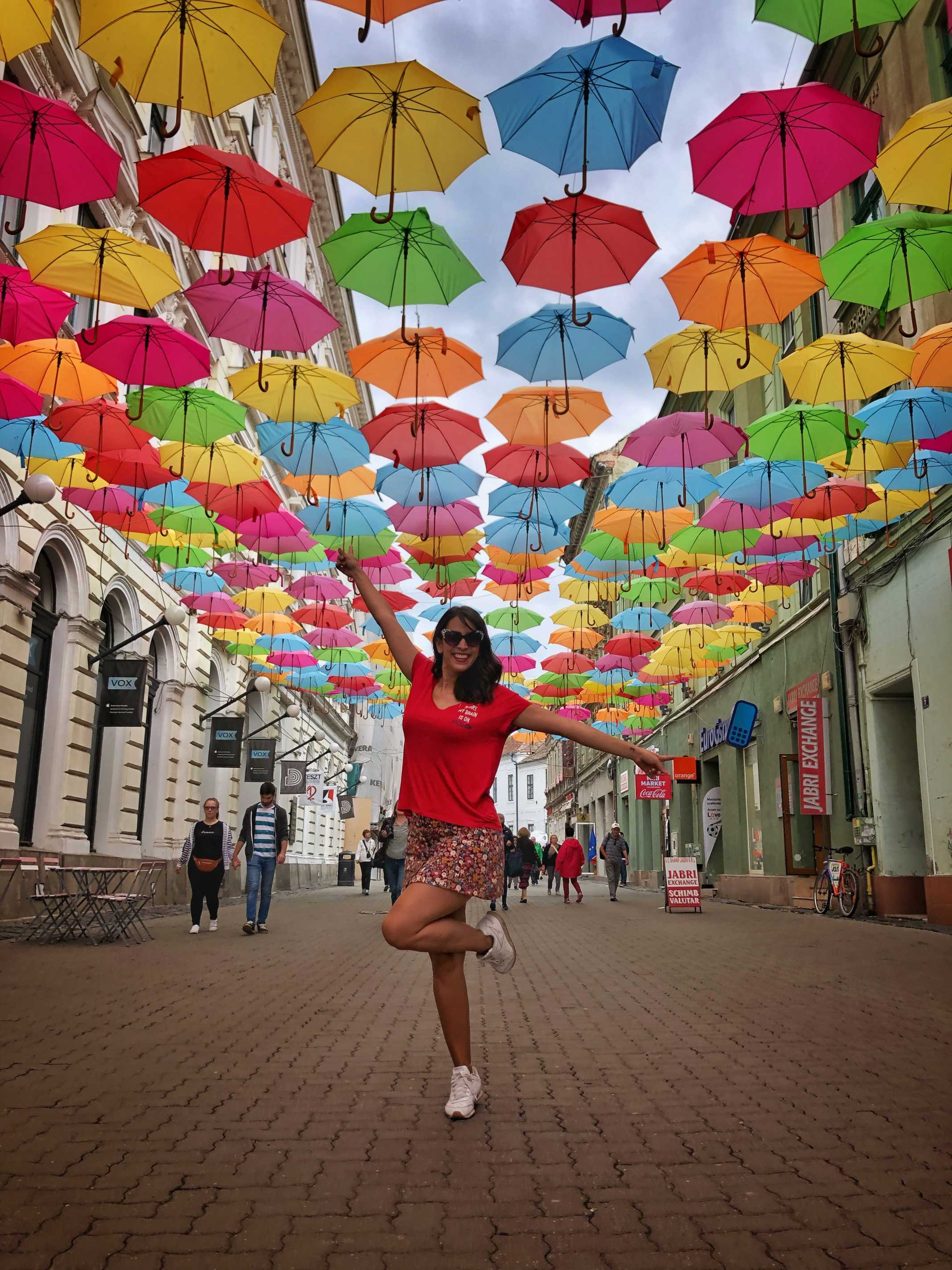 Umbrellas Timisoara Romania
