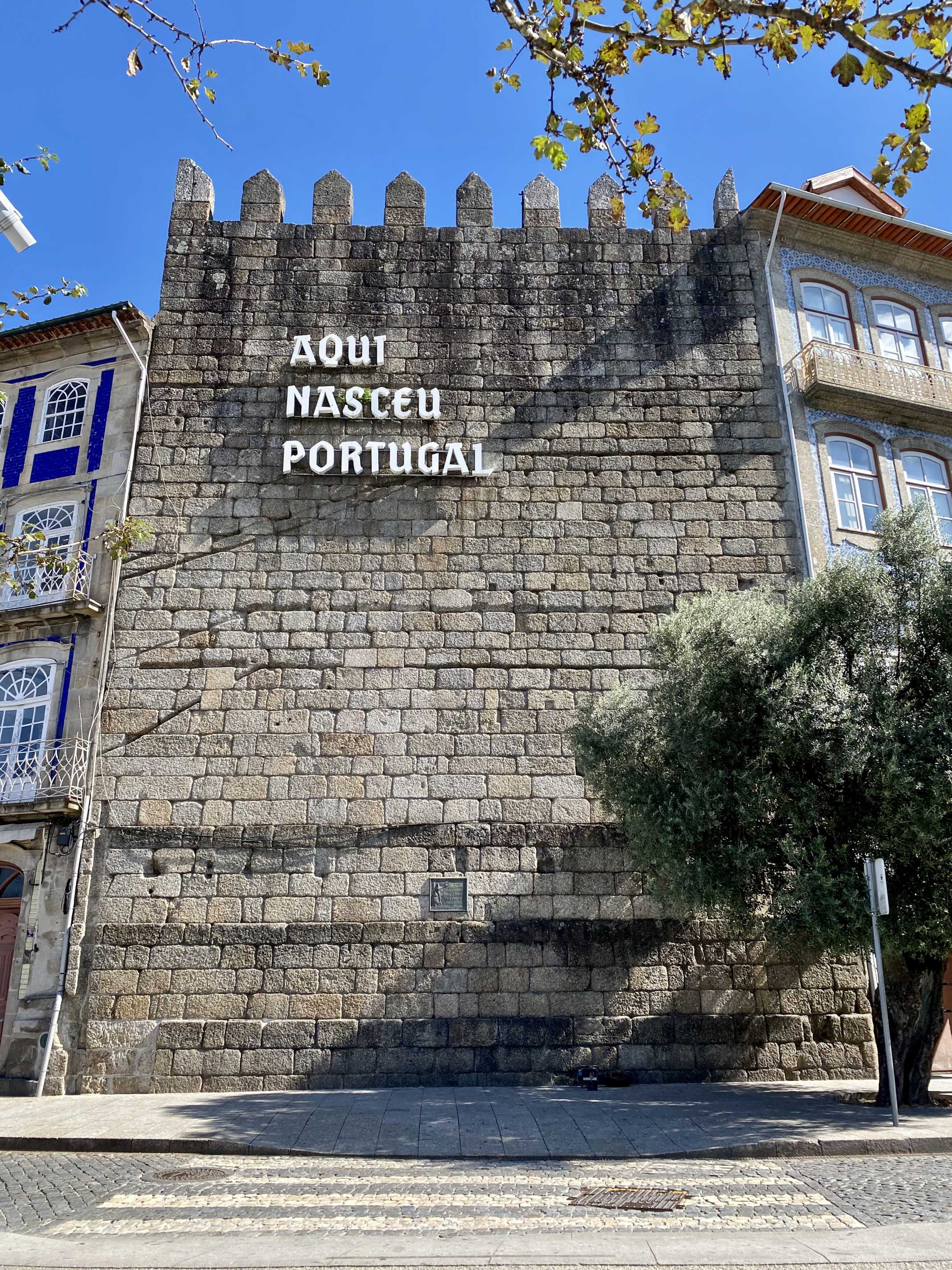 aqui nasceu portugal