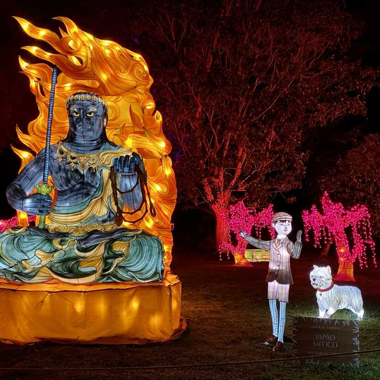Magical Garden: um jardim luminoso em Belém!