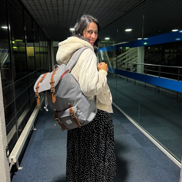 Viajando só de mochila no inverno!