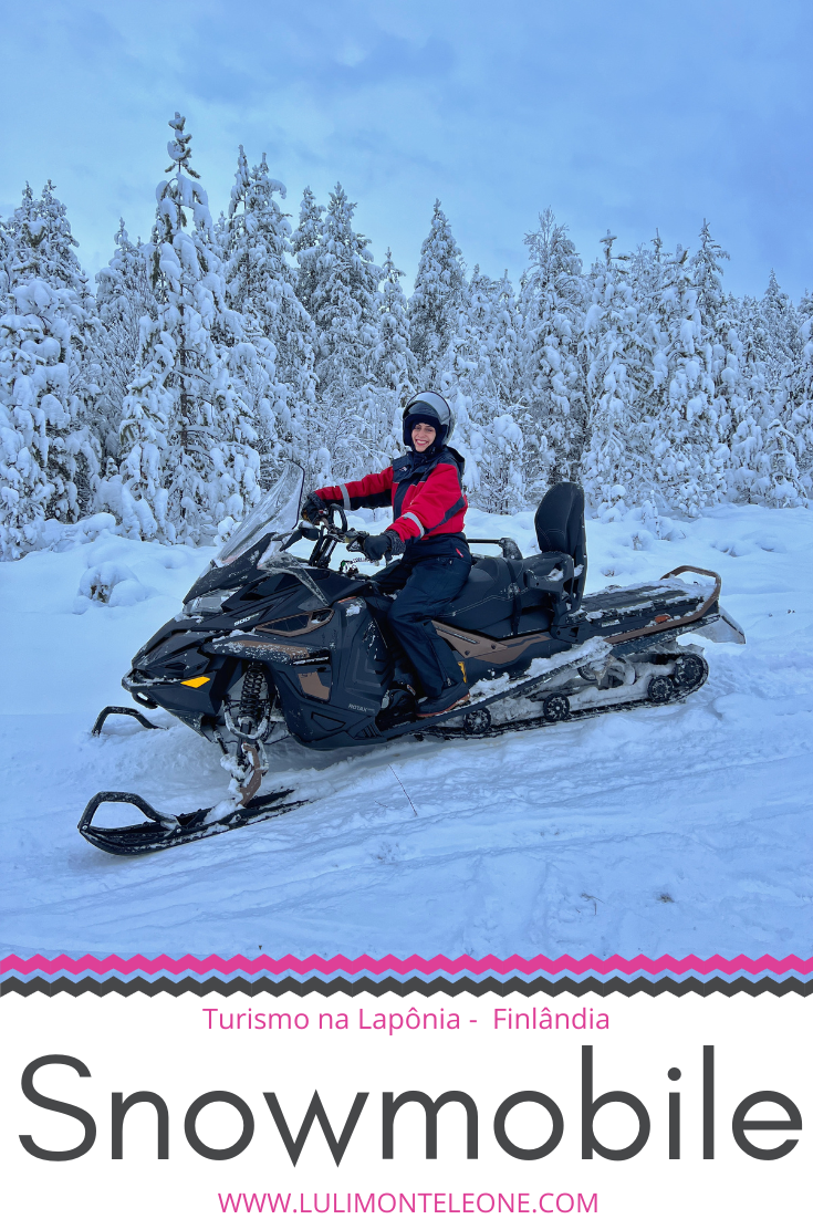 snowmobile na finlandia