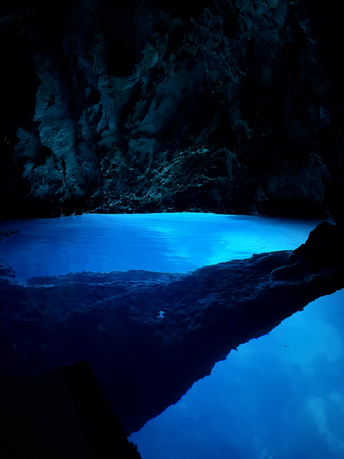 blue cave croacia como chegar