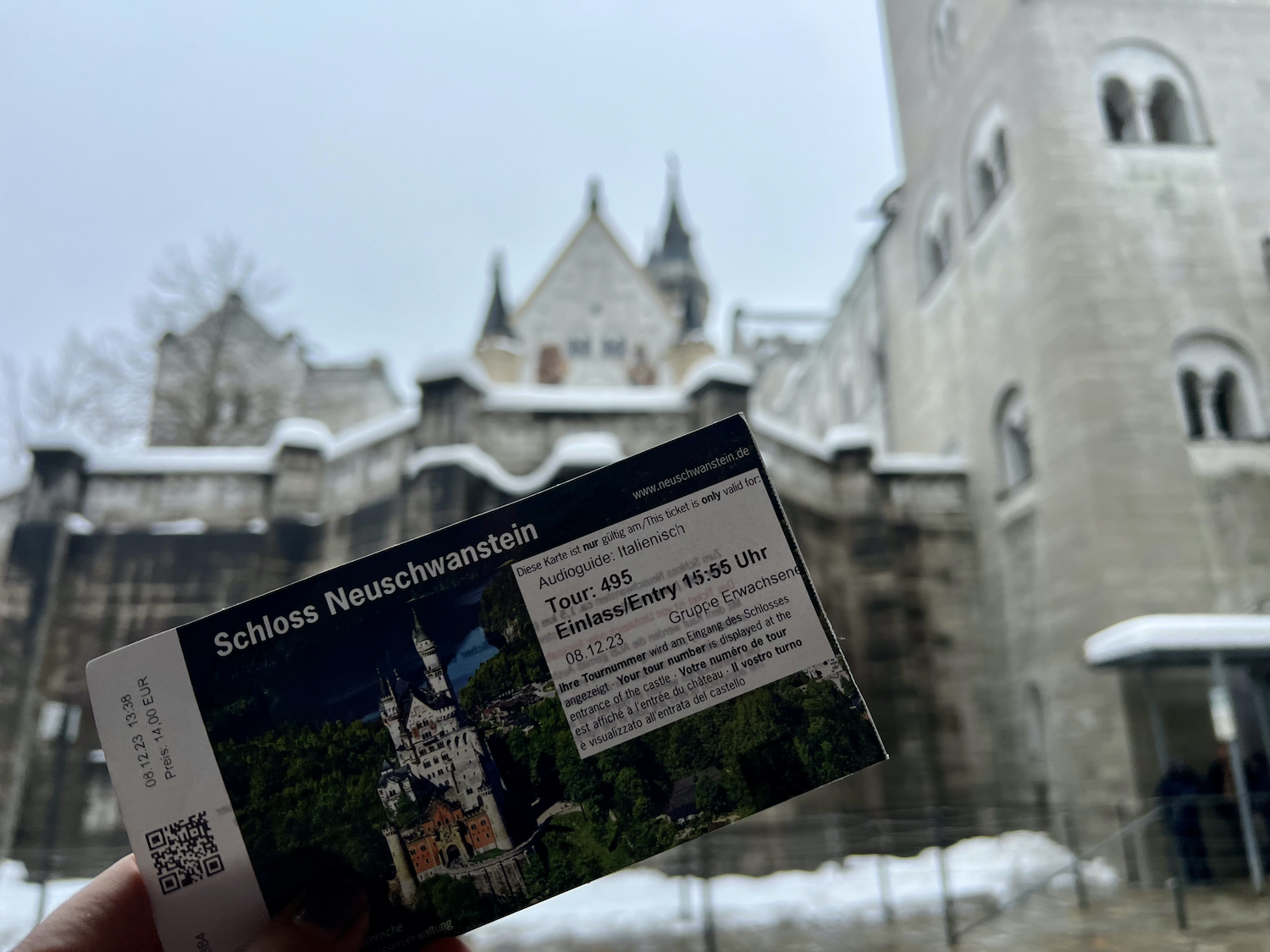 ingressos castelo Neuschwanstein 