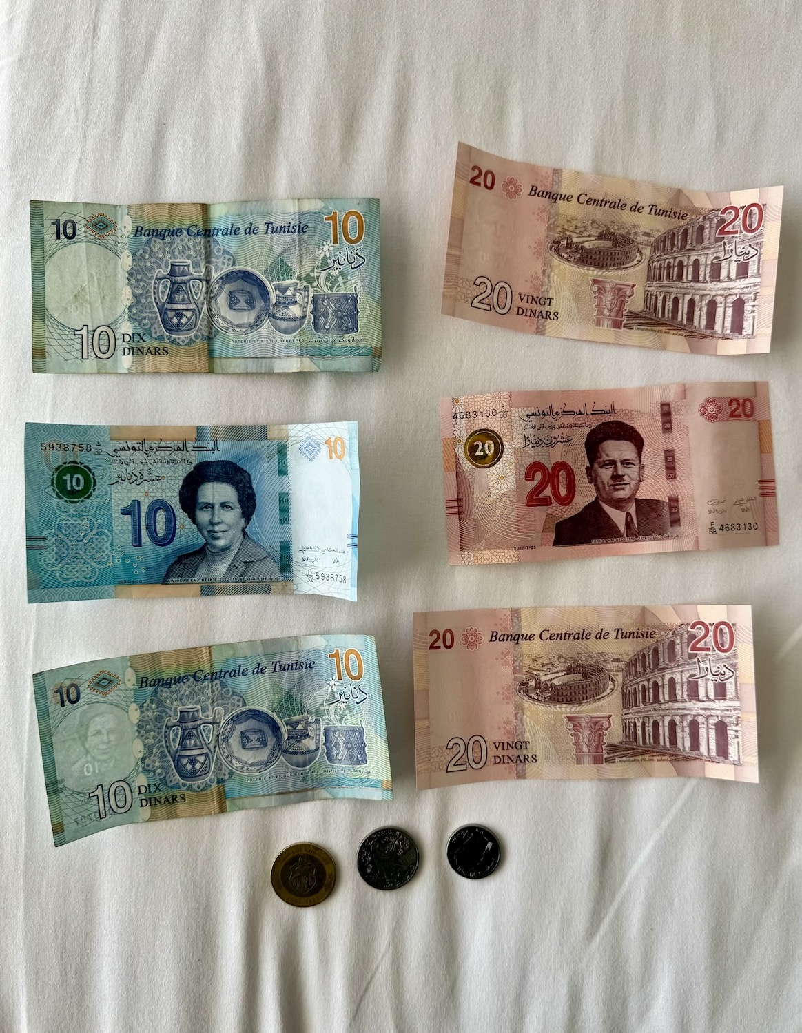 moeda tunisia dinar