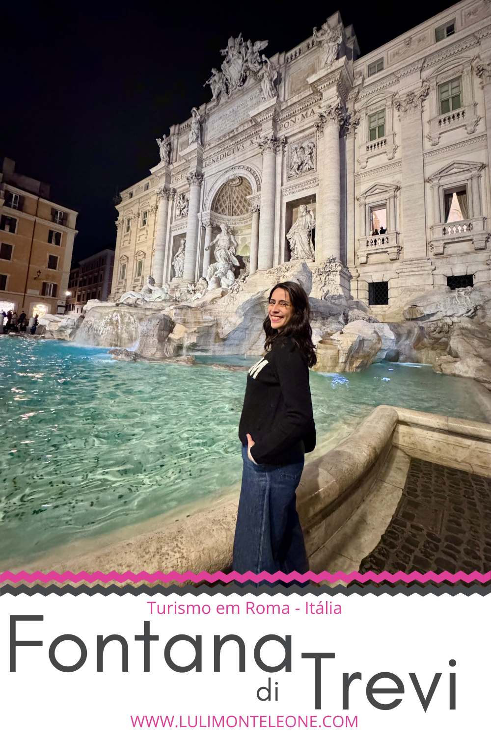 como ver fontana di trevi vazia