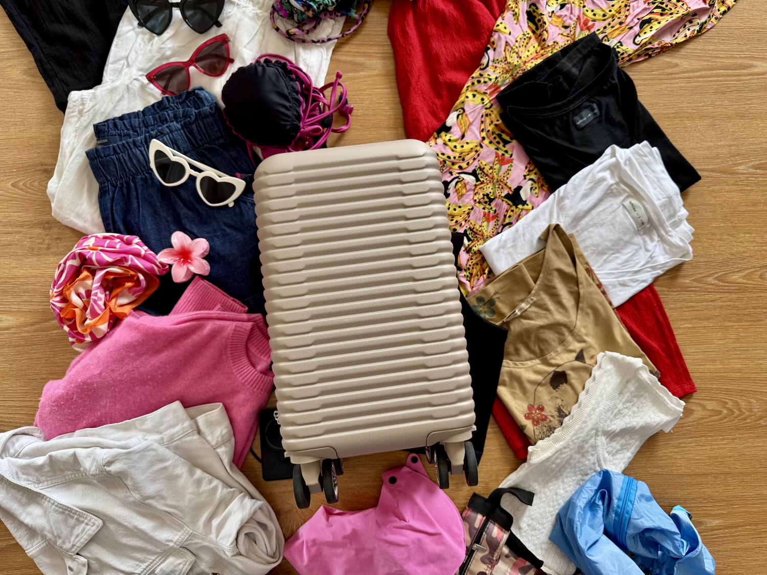 mochila verão viagem