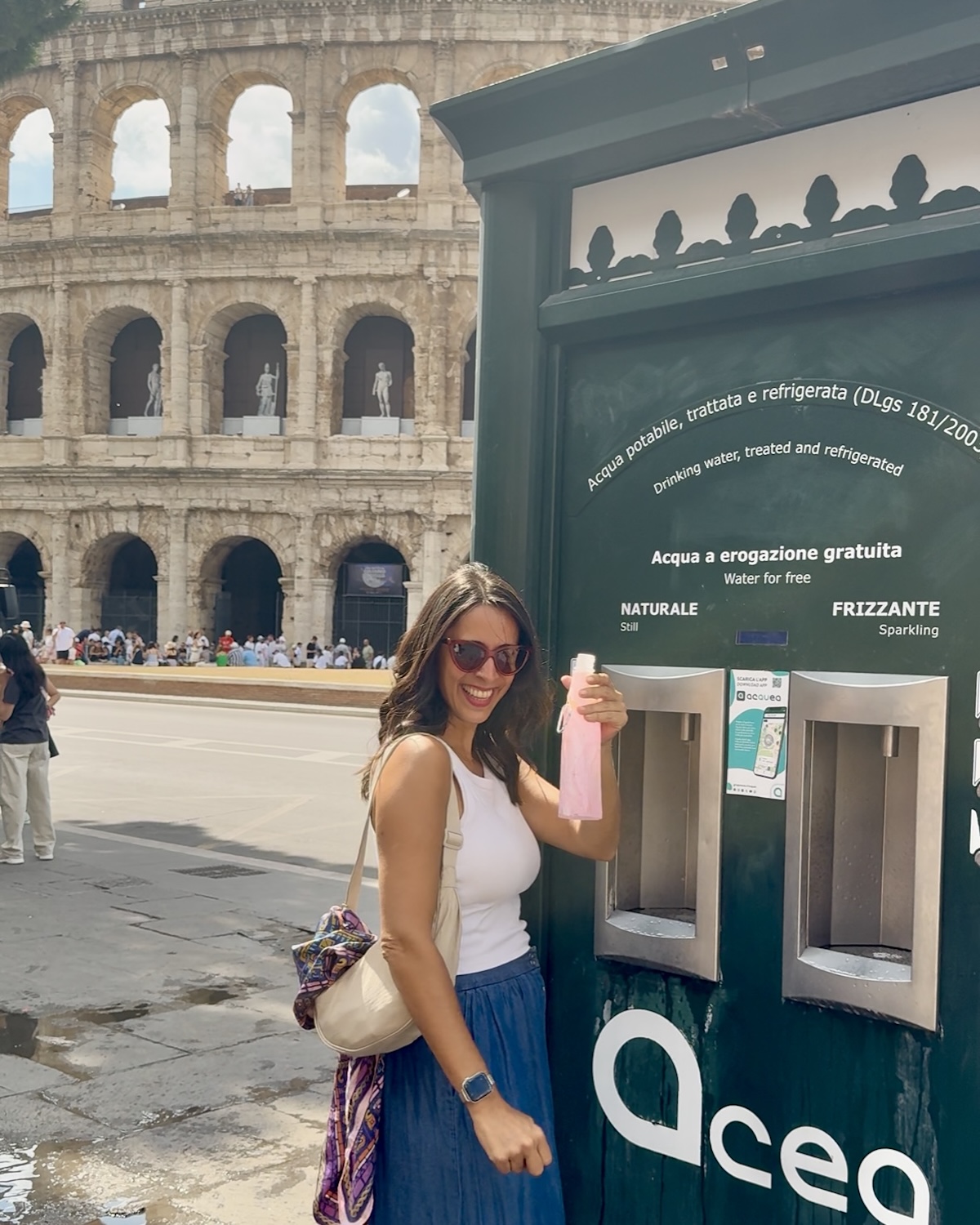 roma nasoni fonte água
