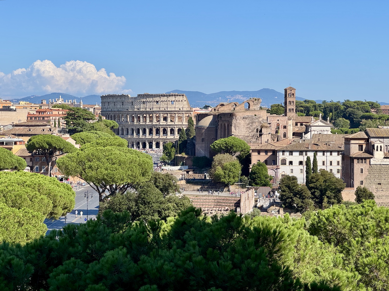 verão em roma