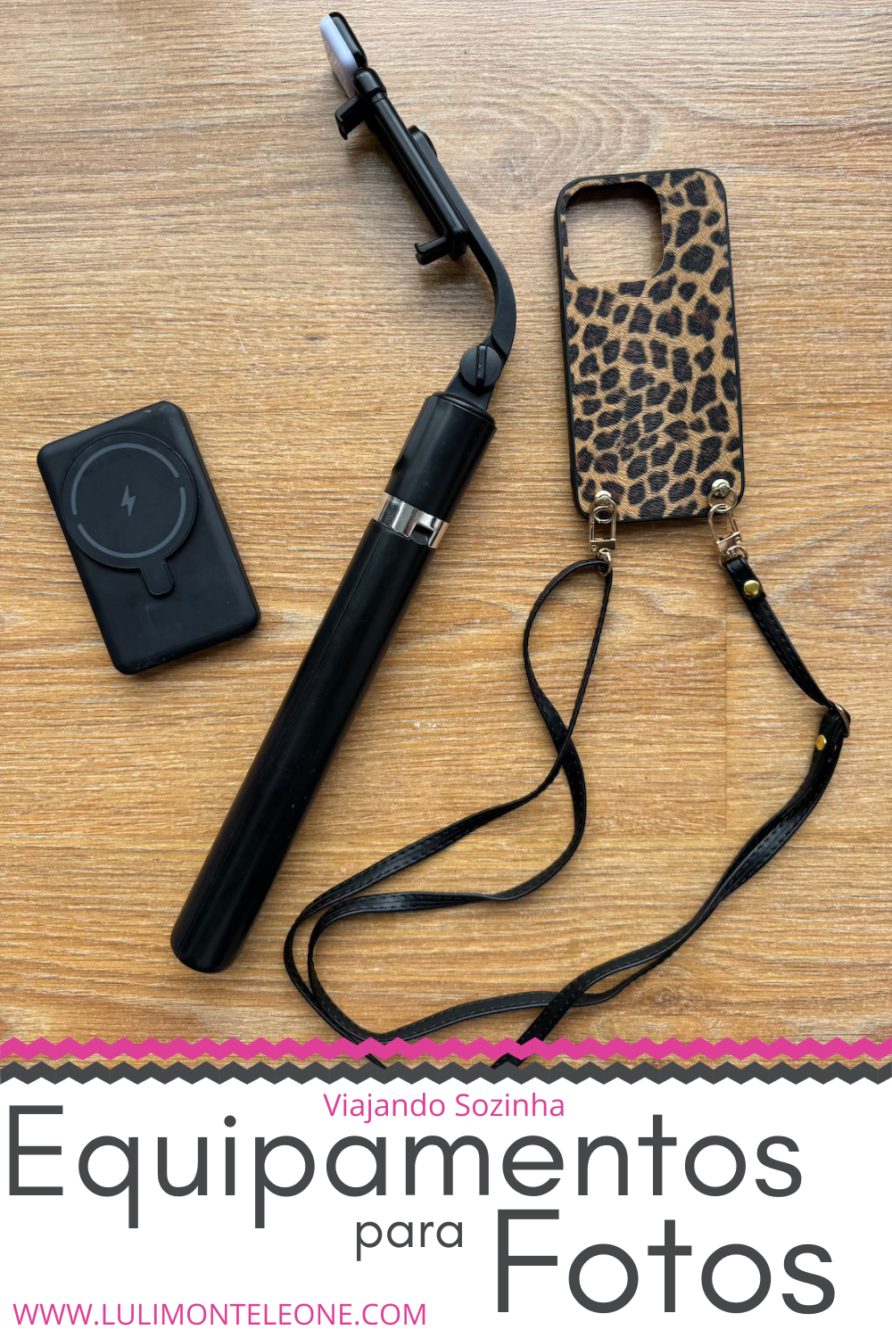 equipamentos fotos viagens solo