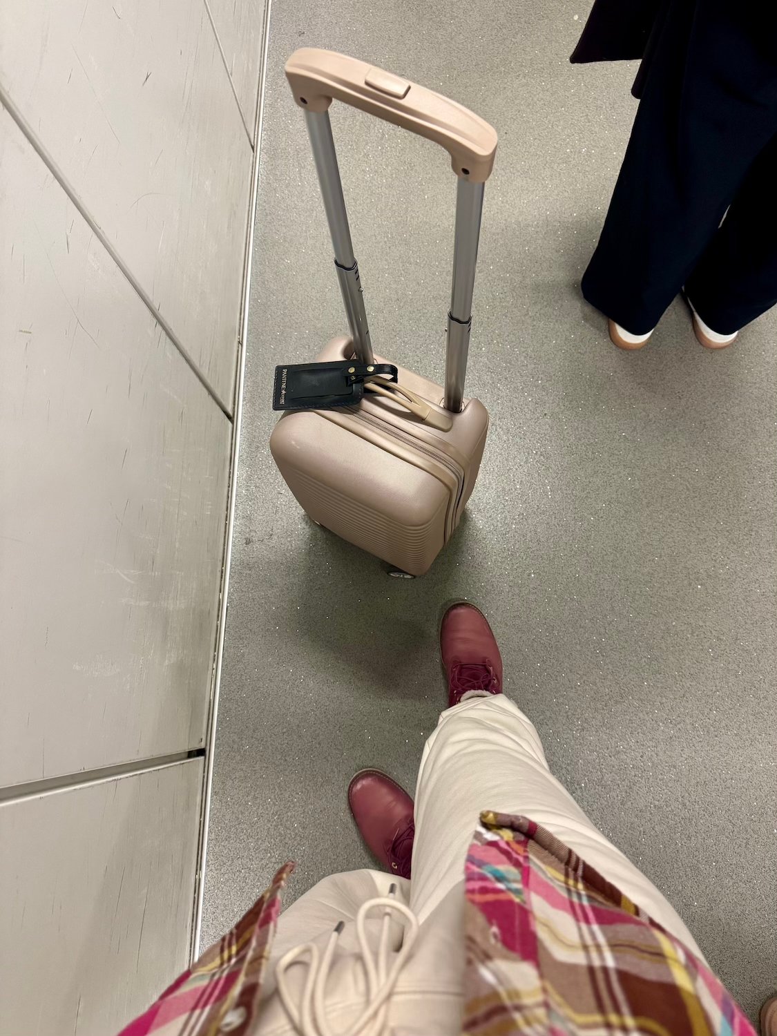 mala pequena viagem inverno