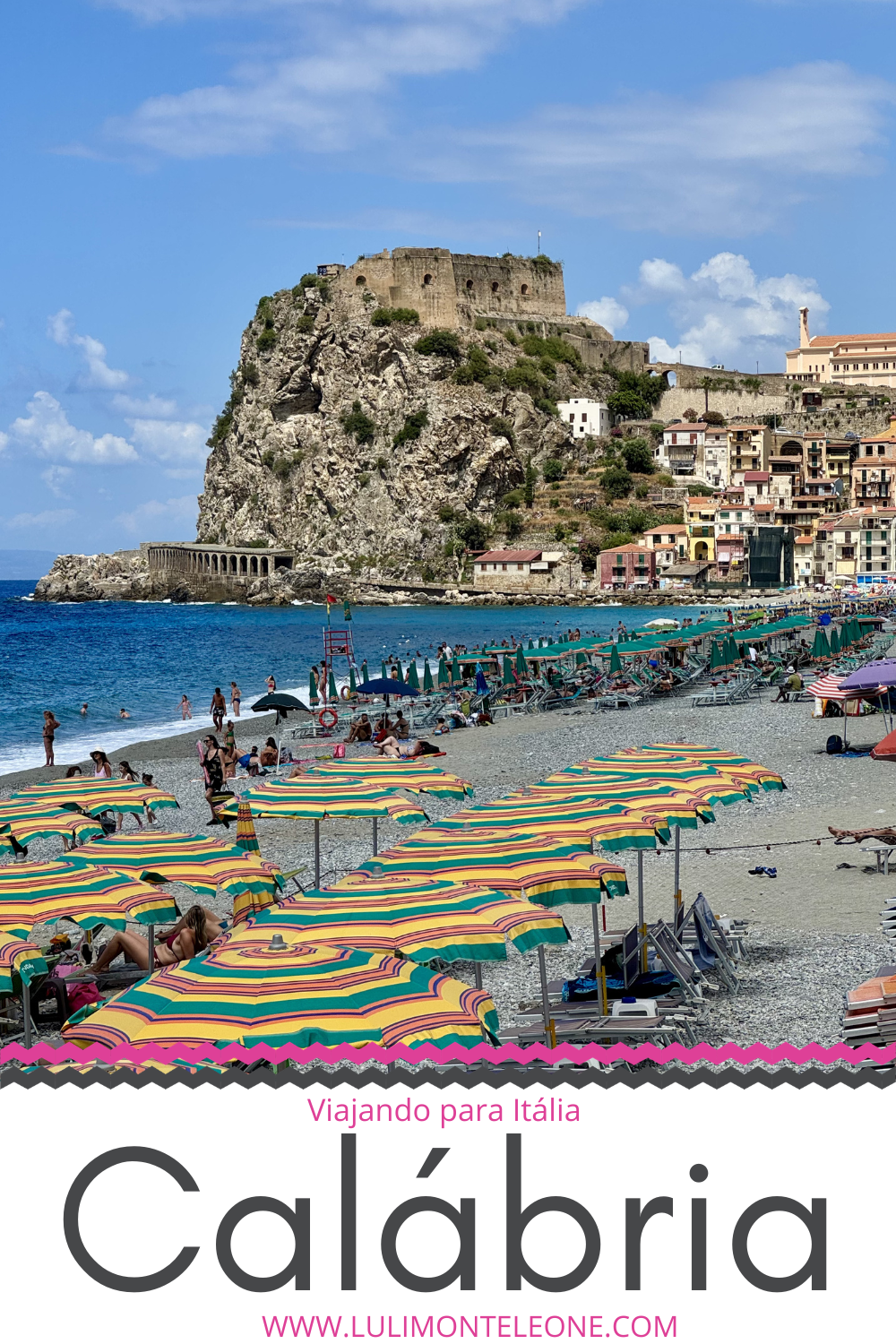 calabria itália verão