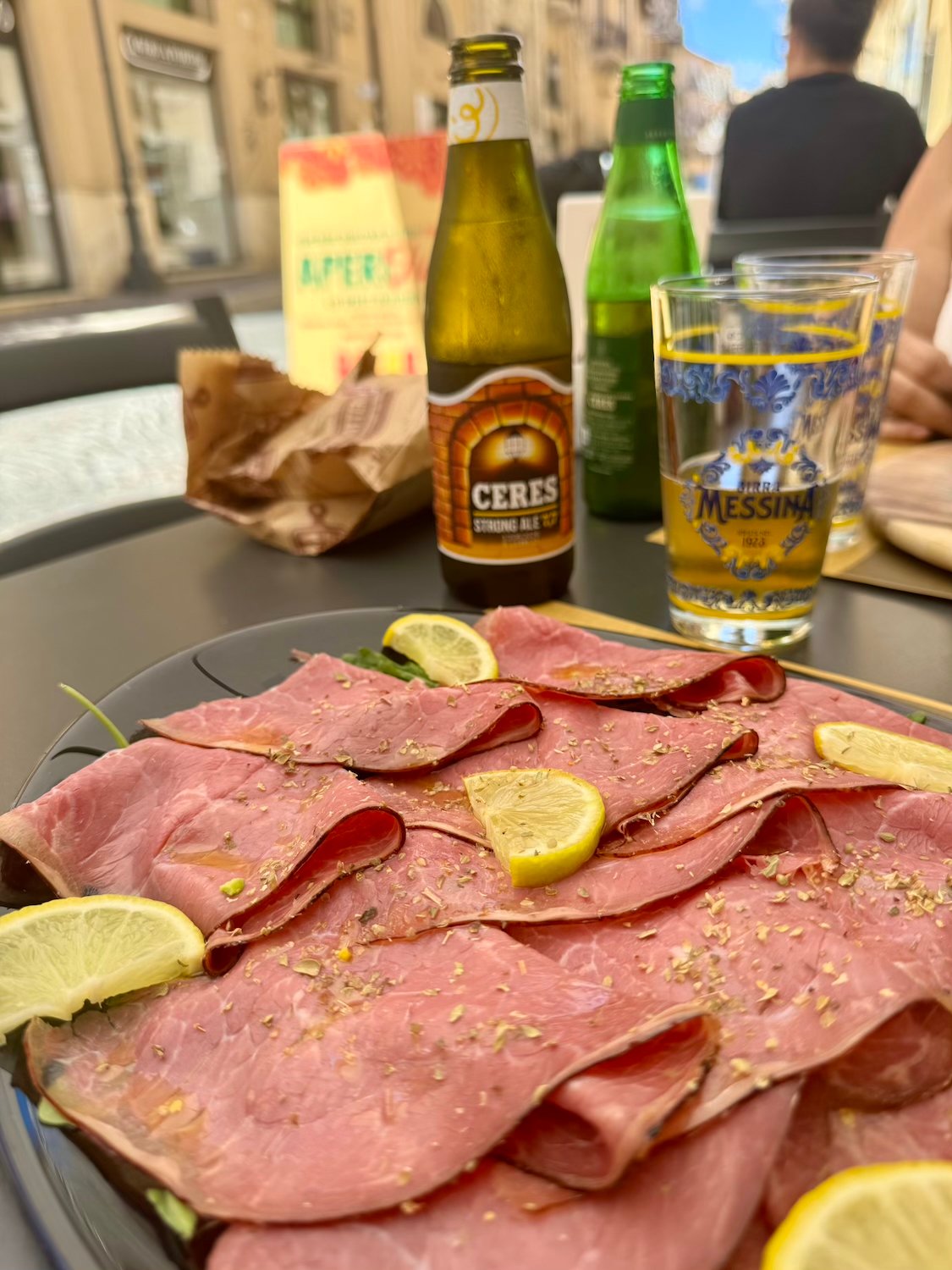preços restaurantes sicília