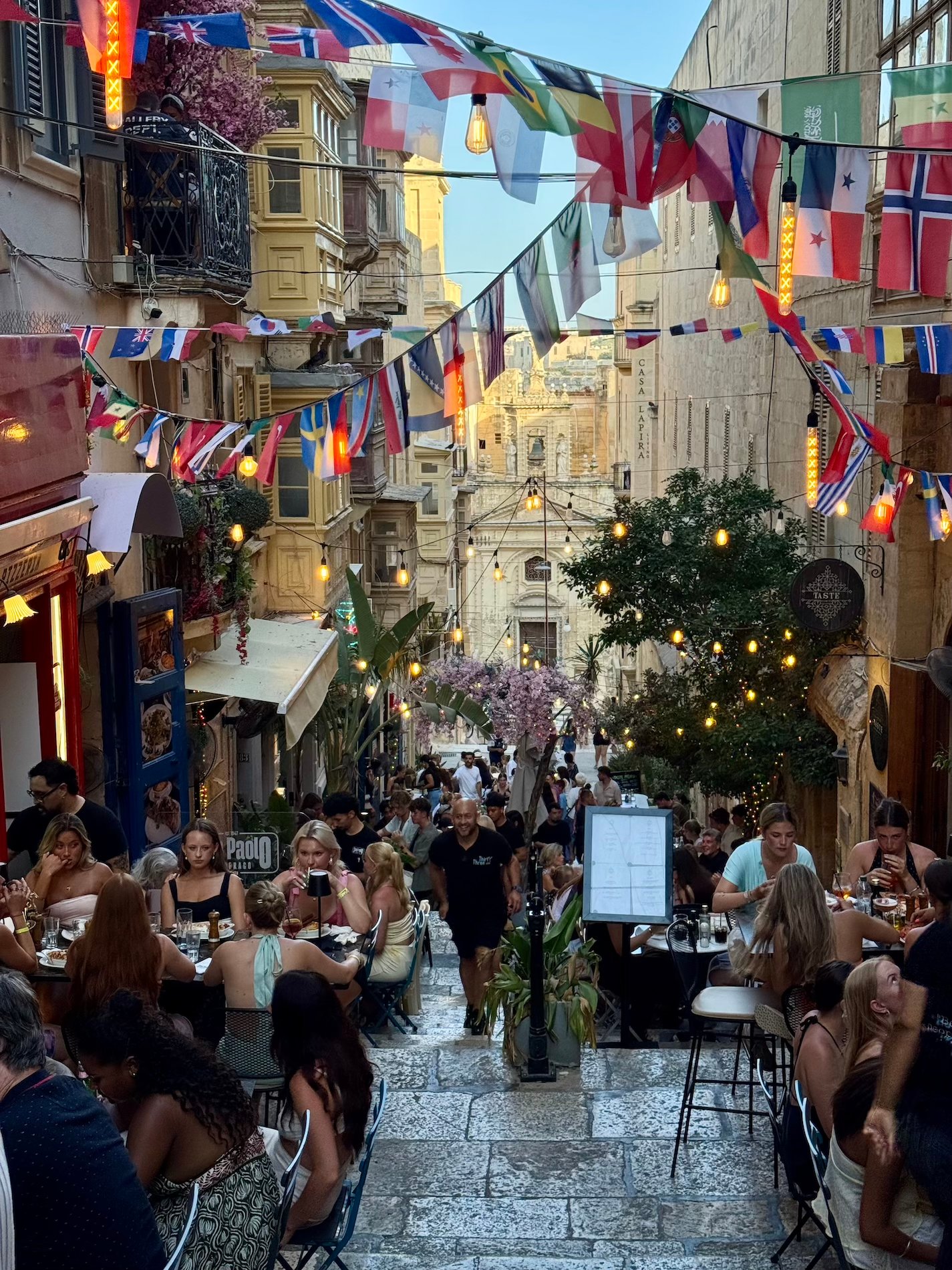escadaria valeta malta