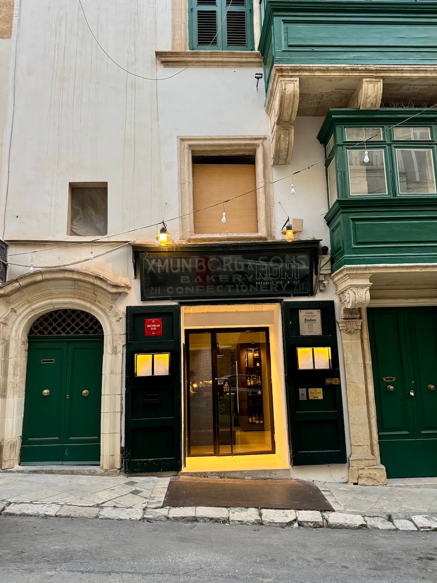 Noni Restaurante michelin malta