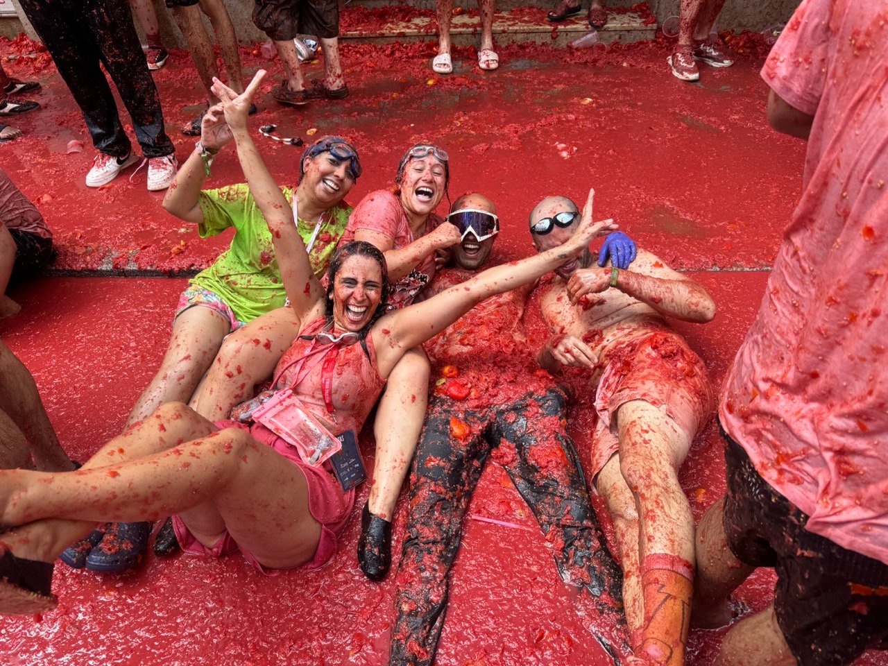 como participar tomatina