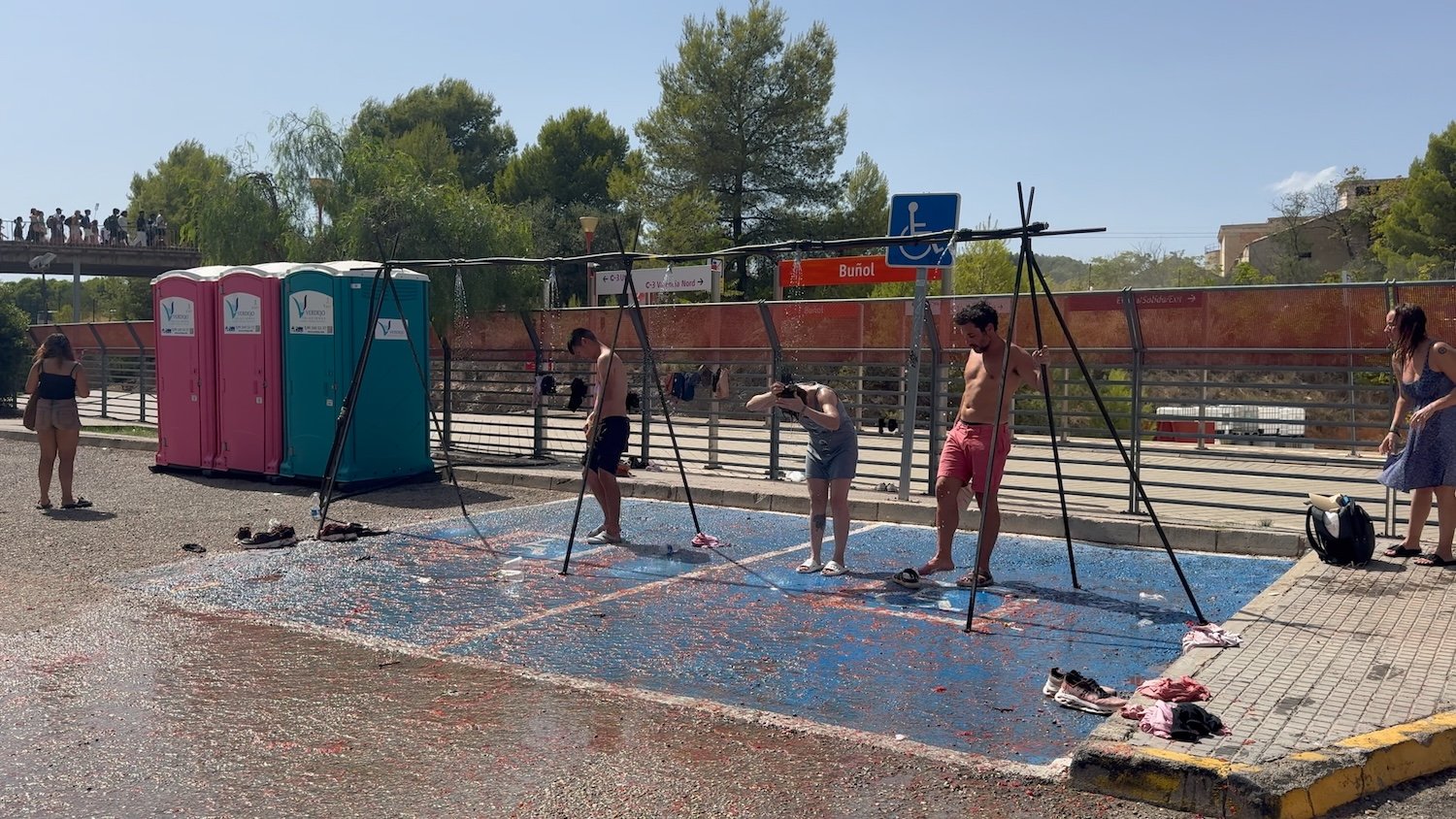 tomatina como é