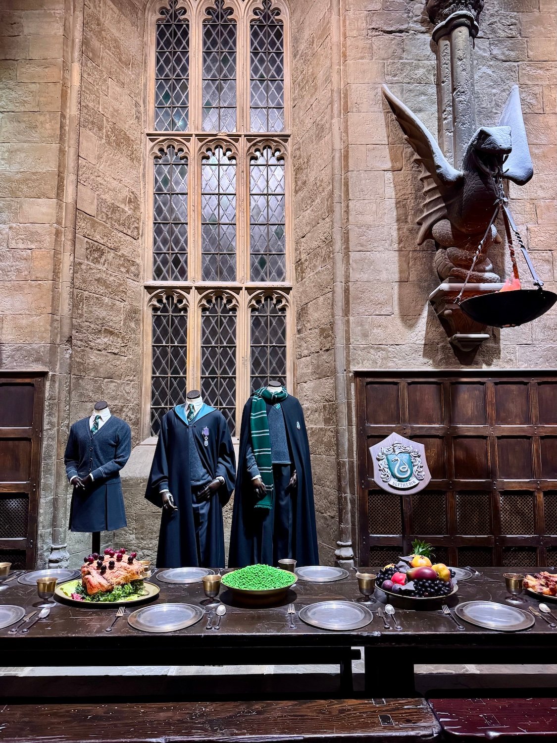 great hall estudios de harry potter em londres