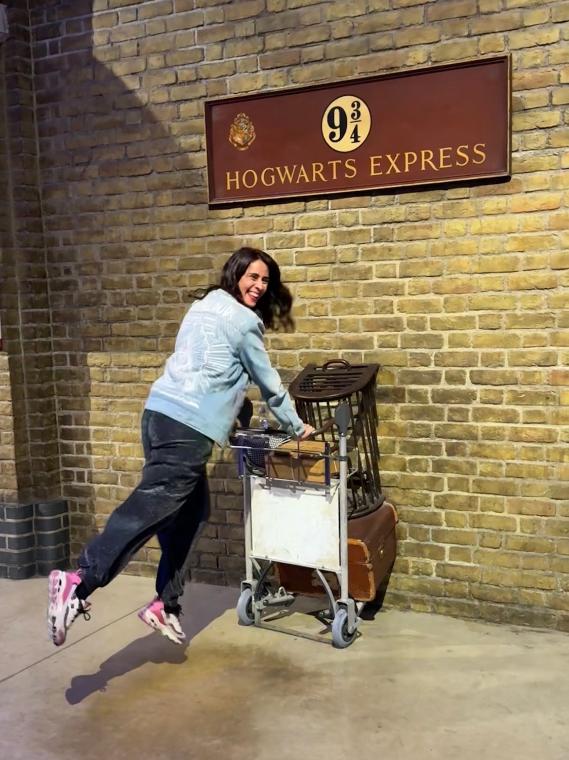 plataforma 9 3/4 harry potter londres